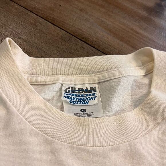 Vintage Microsoft Birthday‎ Internet Server White Tshirt Men XL Bin I-41 - Picture 4 of 6